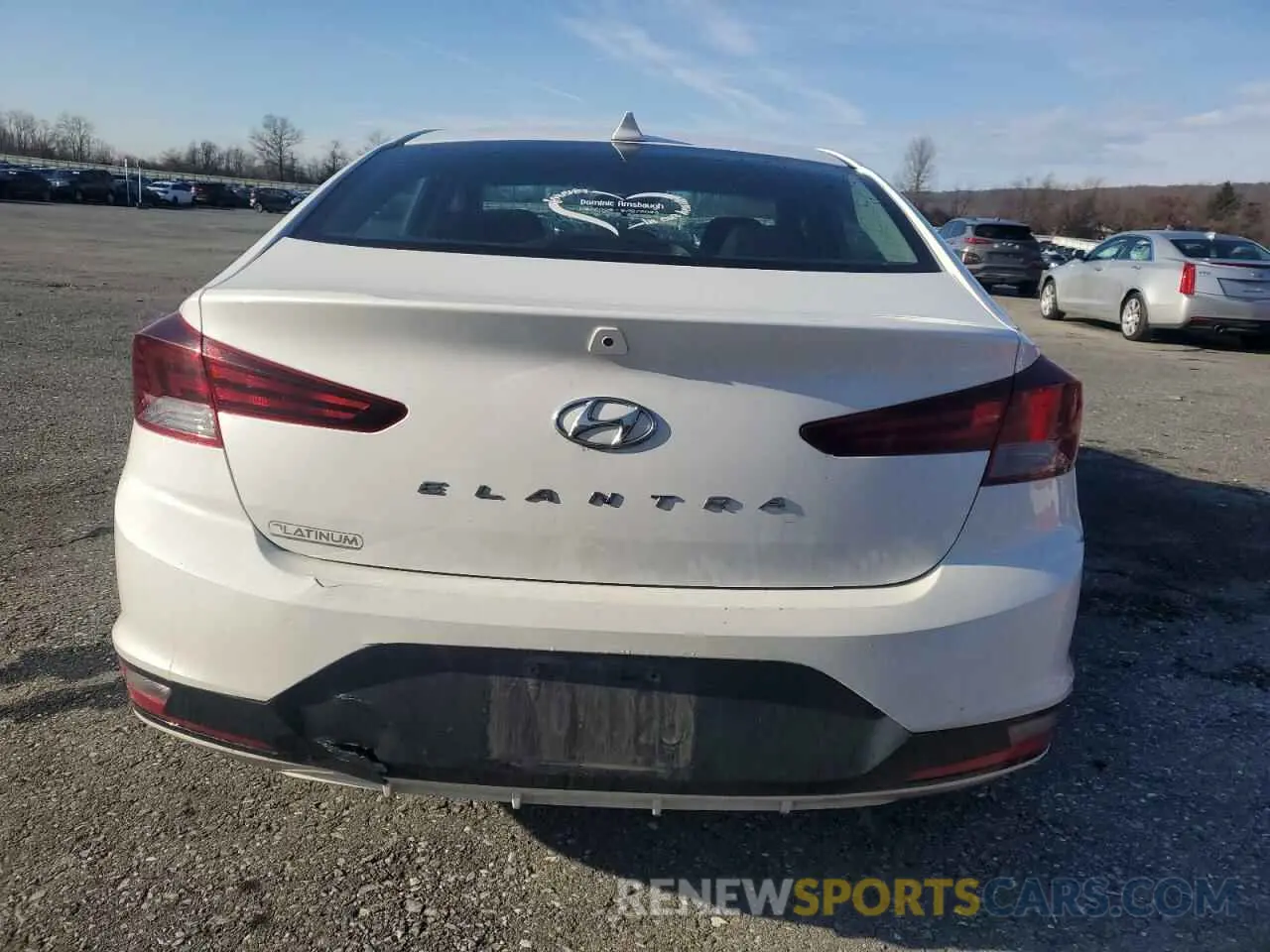 6 Photograph of a damaged car 5NPD84LF2LH570350 HYUNDAI ELANTRA 2020
