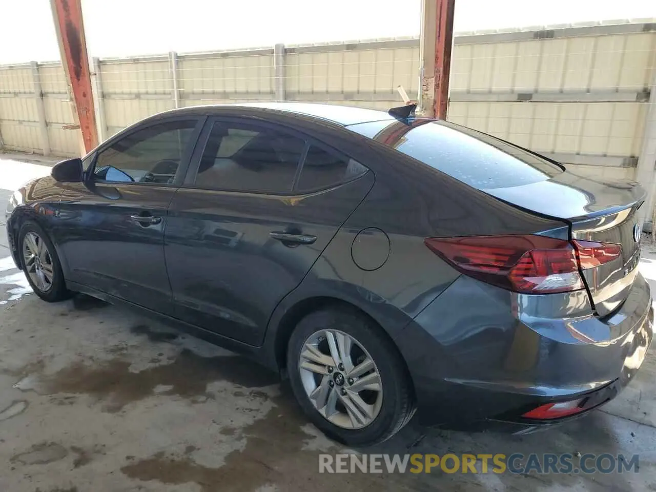 2 Photograph of a damaged car 5NPD84LF2LH570395 HYUNDAI ELANTRA 2020