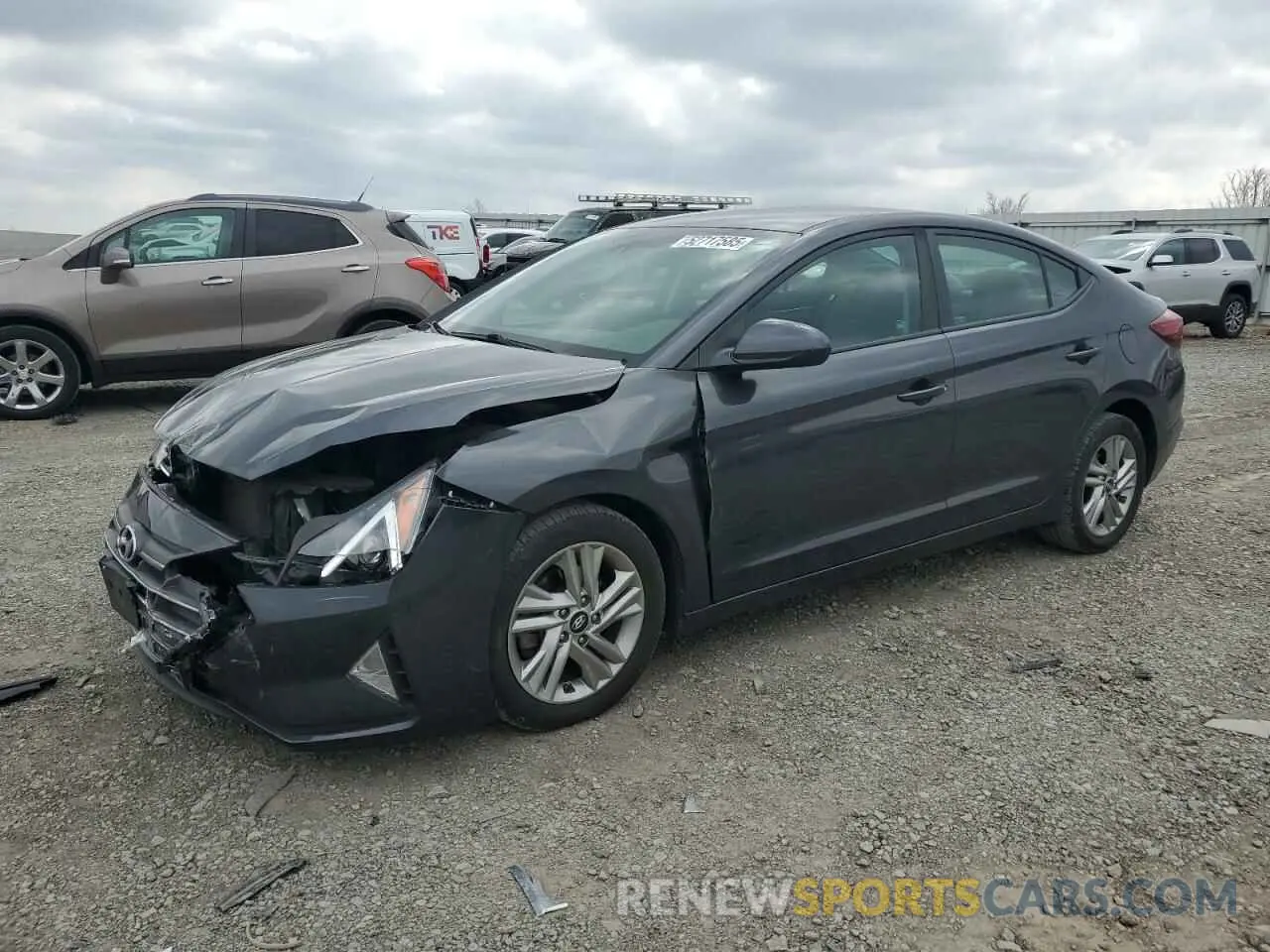 1 Photograph of a damaged car 5NPD84LF2LH573006 HYUNDAI ELANTRA 2020