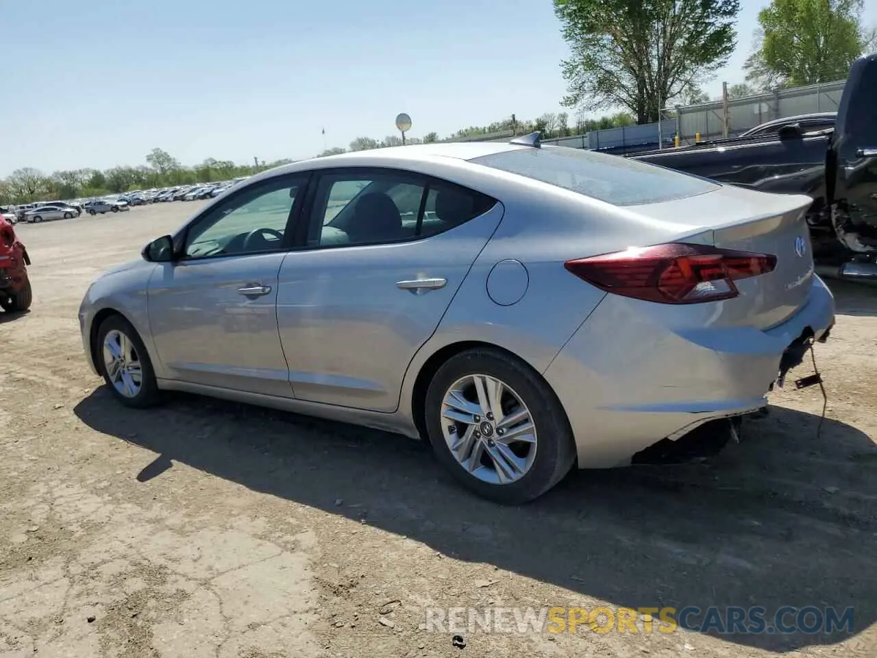 2 Photograph of a damaged car 5NPD84LF2LH576875 HYUNDAI ELANTRA 2020