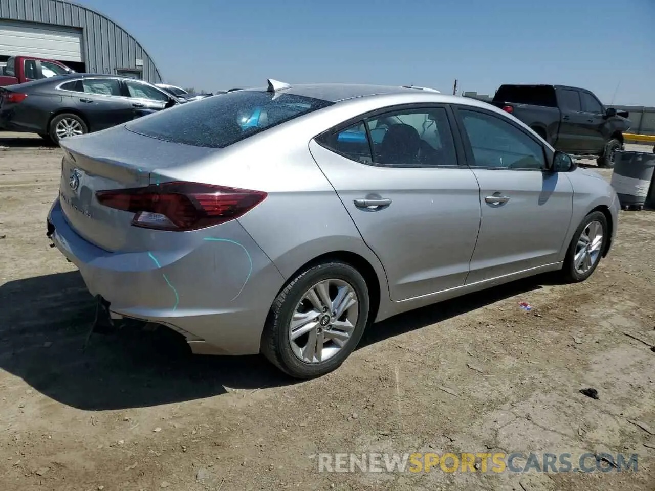 3 Photograph of a damaged car 5NPD84LF2LH576875 HYUNDAI ELANTRA 2020