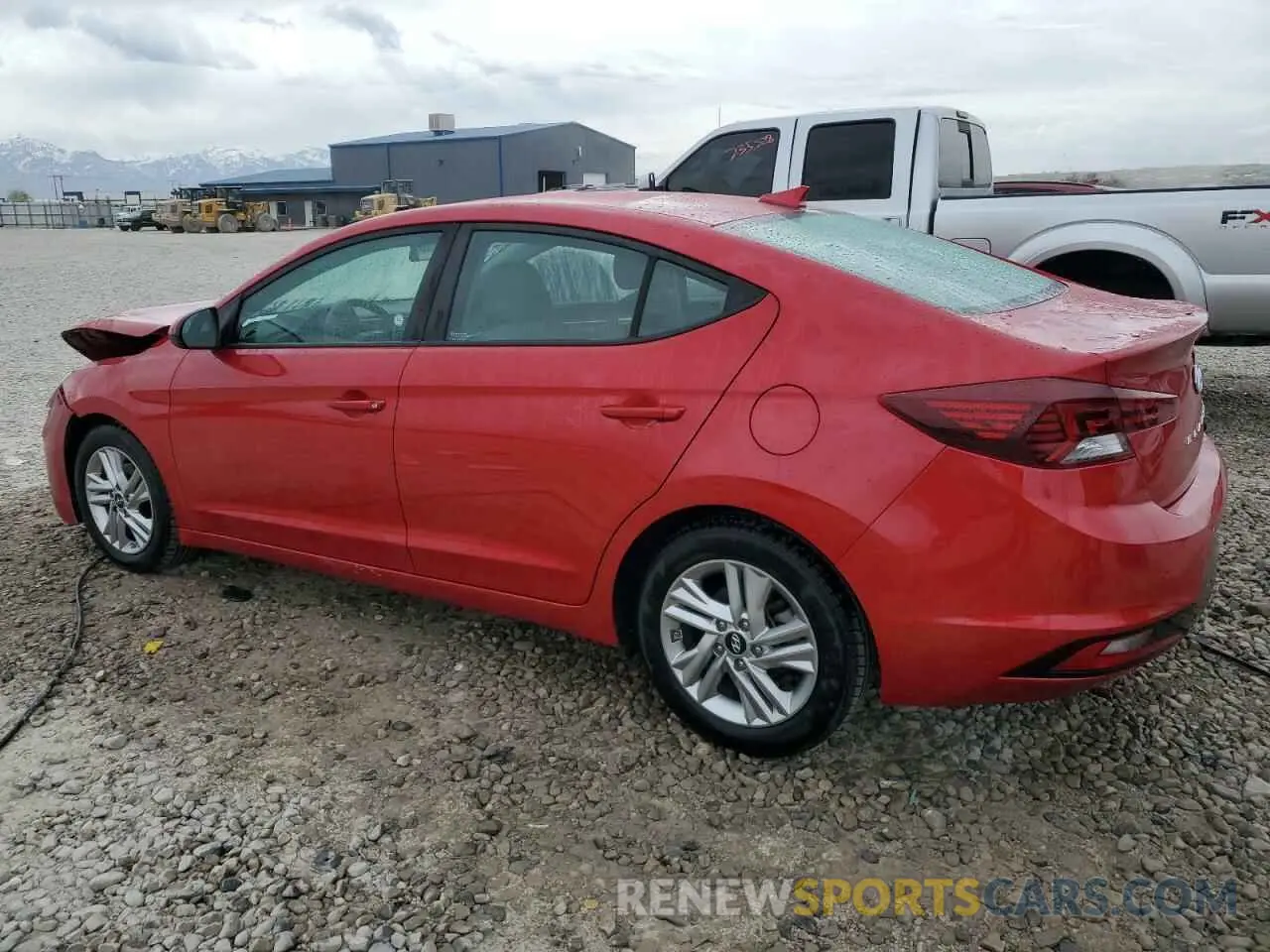 2 Photograph of a damaged car 5NPD84LF2LH576889 HYUNDAI ELANTRA 2020