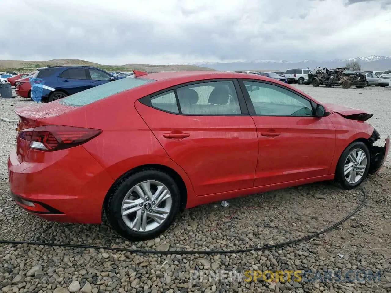 3 Photograph of a damaged car 5NPD84LF2LH576889 HYUNDAI ELANTRA 2020