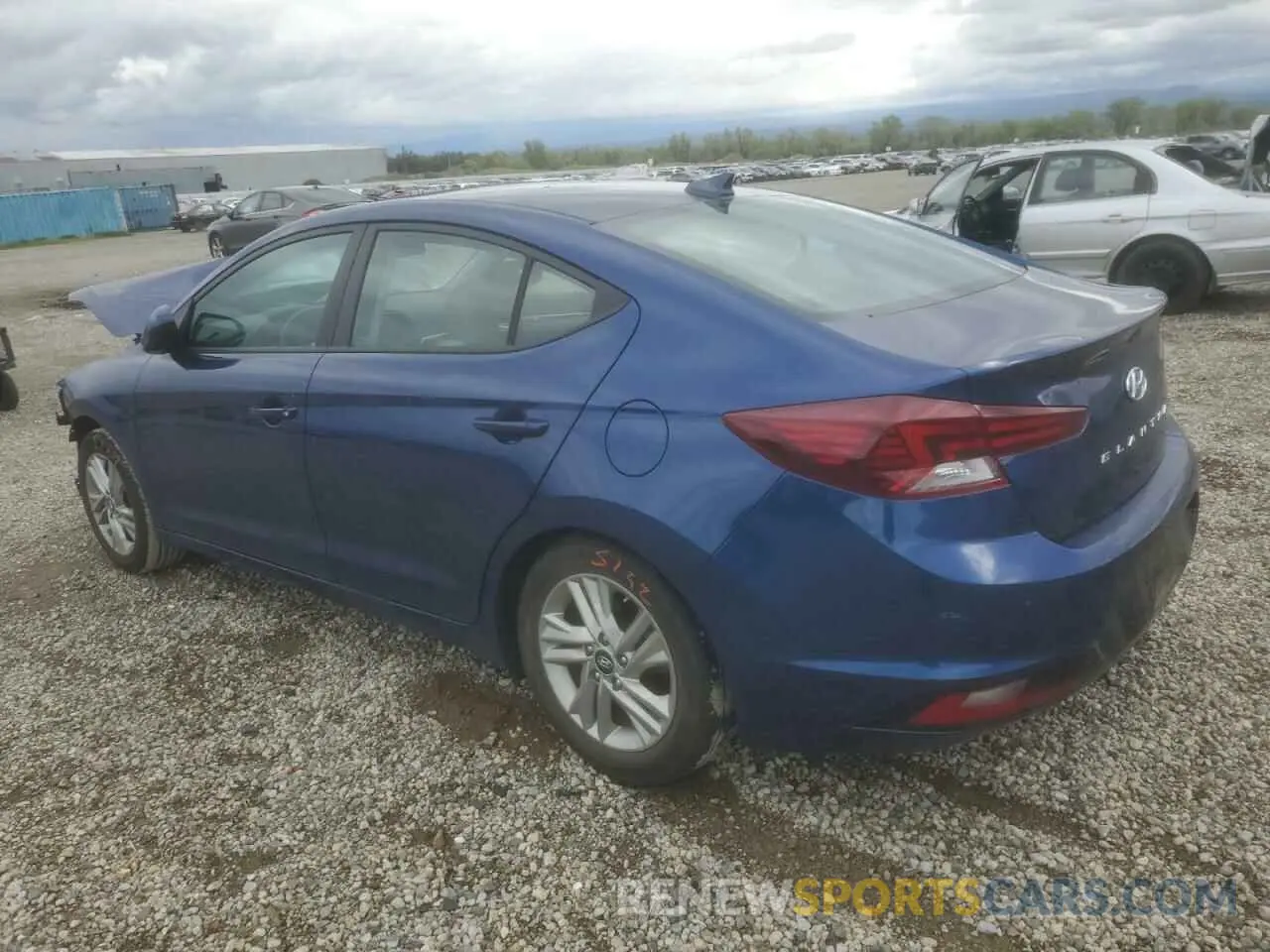 2 Photograph of a damaged car 5NPD84LF2LH594163 HYUNDAI ELANTRA 2020
