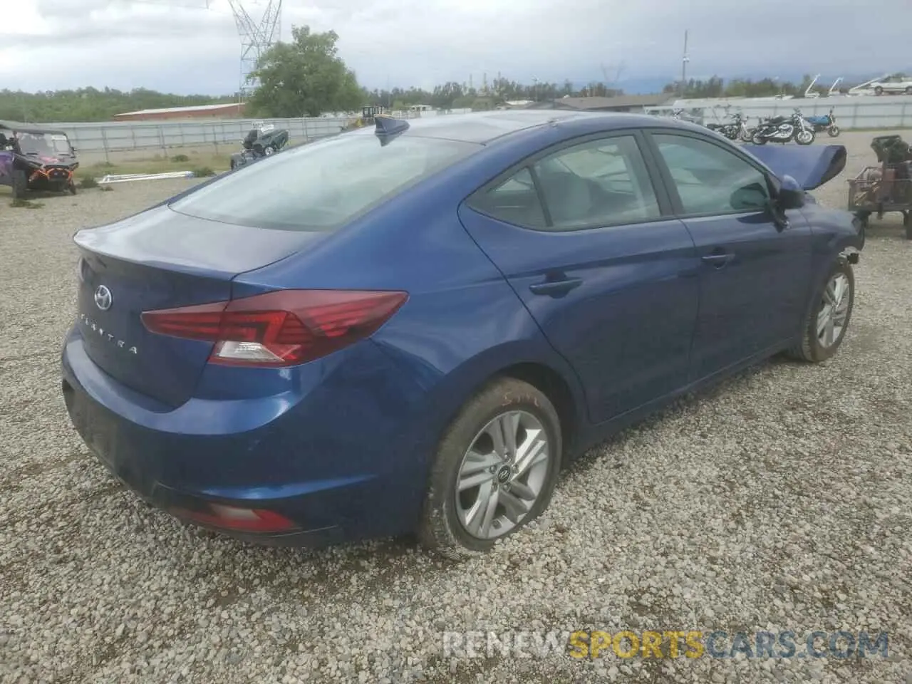 3 Photograph of a damaged car 5NPD84LF2LH594163 HYUNDAI ELANTRA 2020