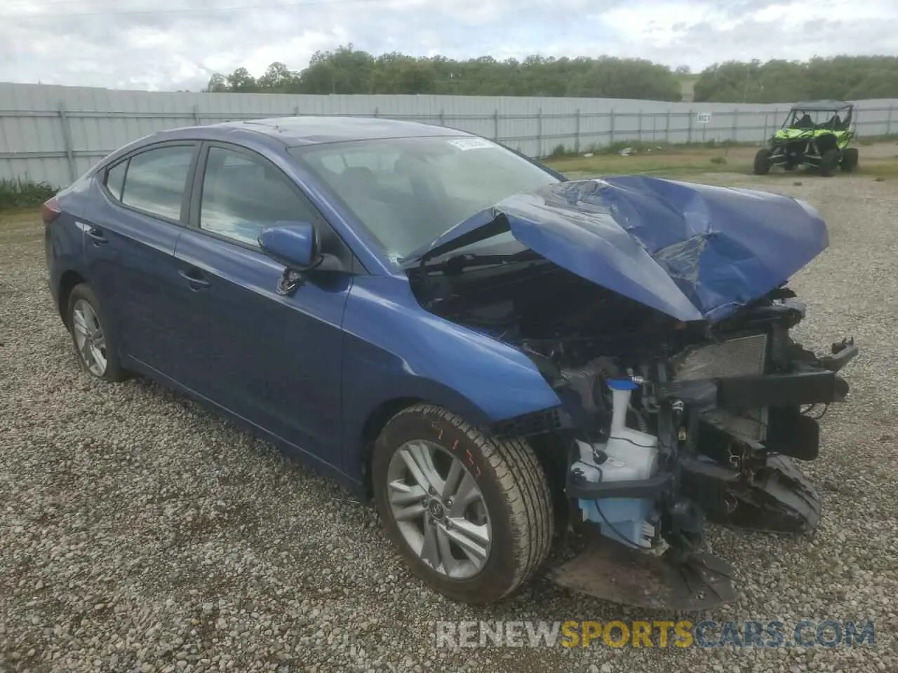 4 Photograph of a damaged car 5NPD84LF2LH594163 HYUNDAI ELANTRA 2020