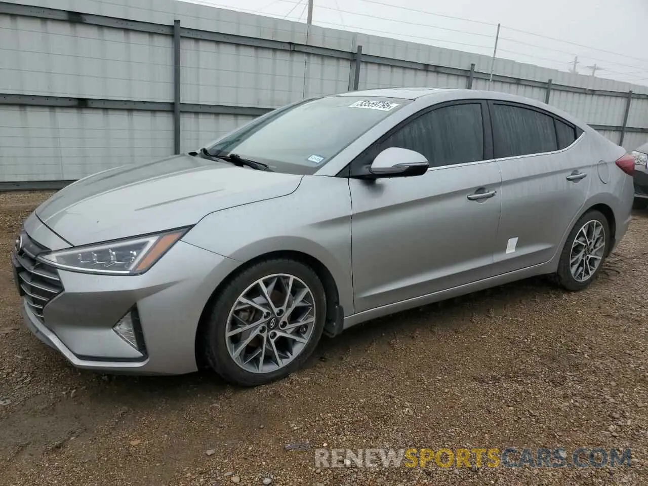 1 Photograph of a damaged car 5NPD84LF2LH606103 HYUNDAI ELANTRA 2020