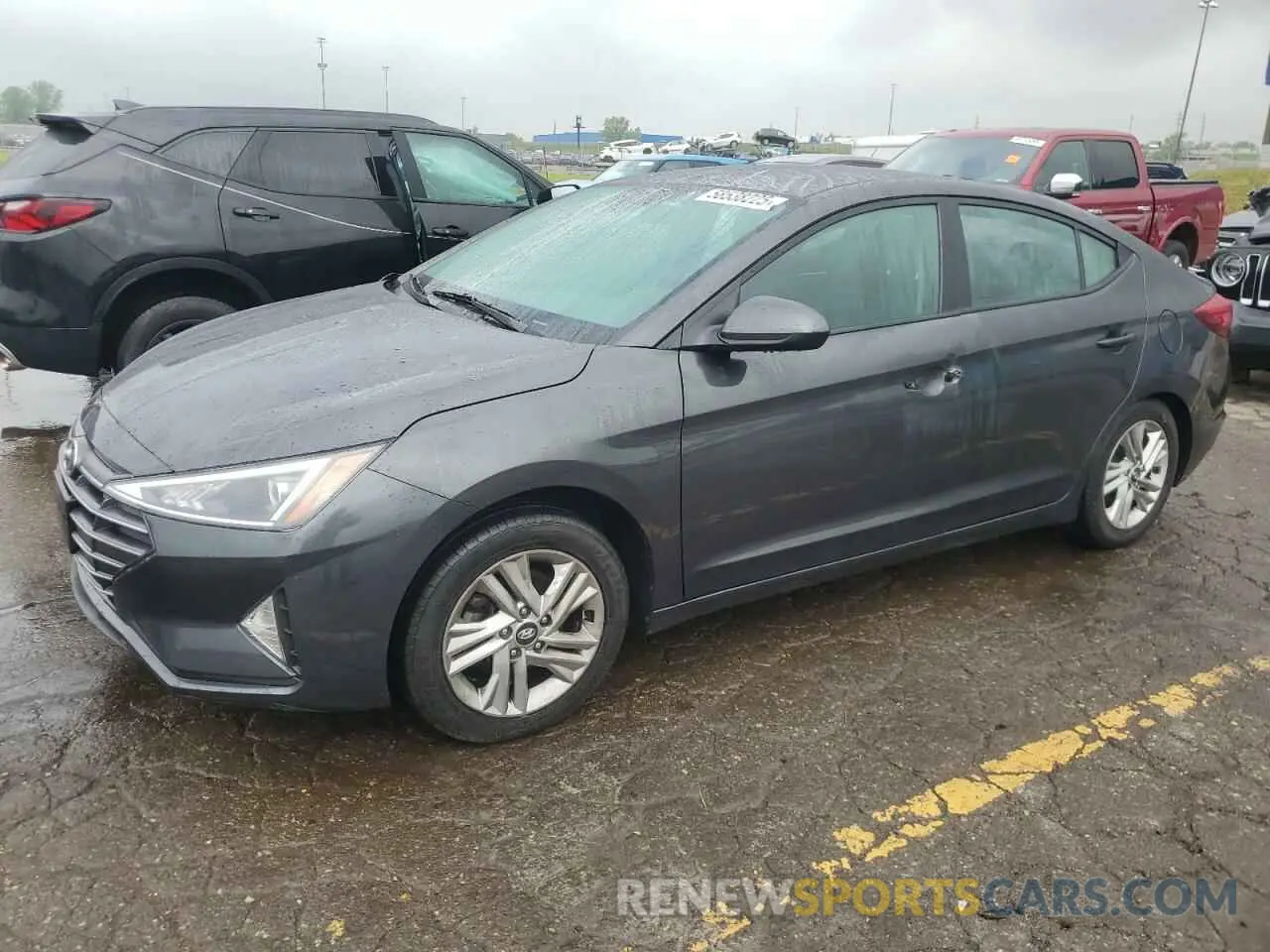 1 Photograph of a damaged car 5NPD84LF2LH613410 HYUNDAI ELANTRA 2020
