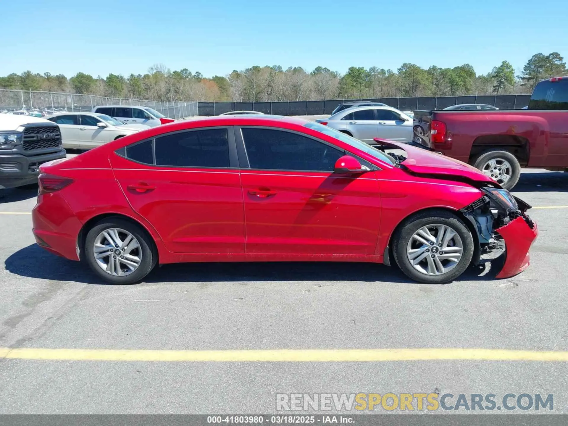 13 Photograph of a damaged car 5NPD84LF2LH614637 HYUNDAI ELANTRA 2020