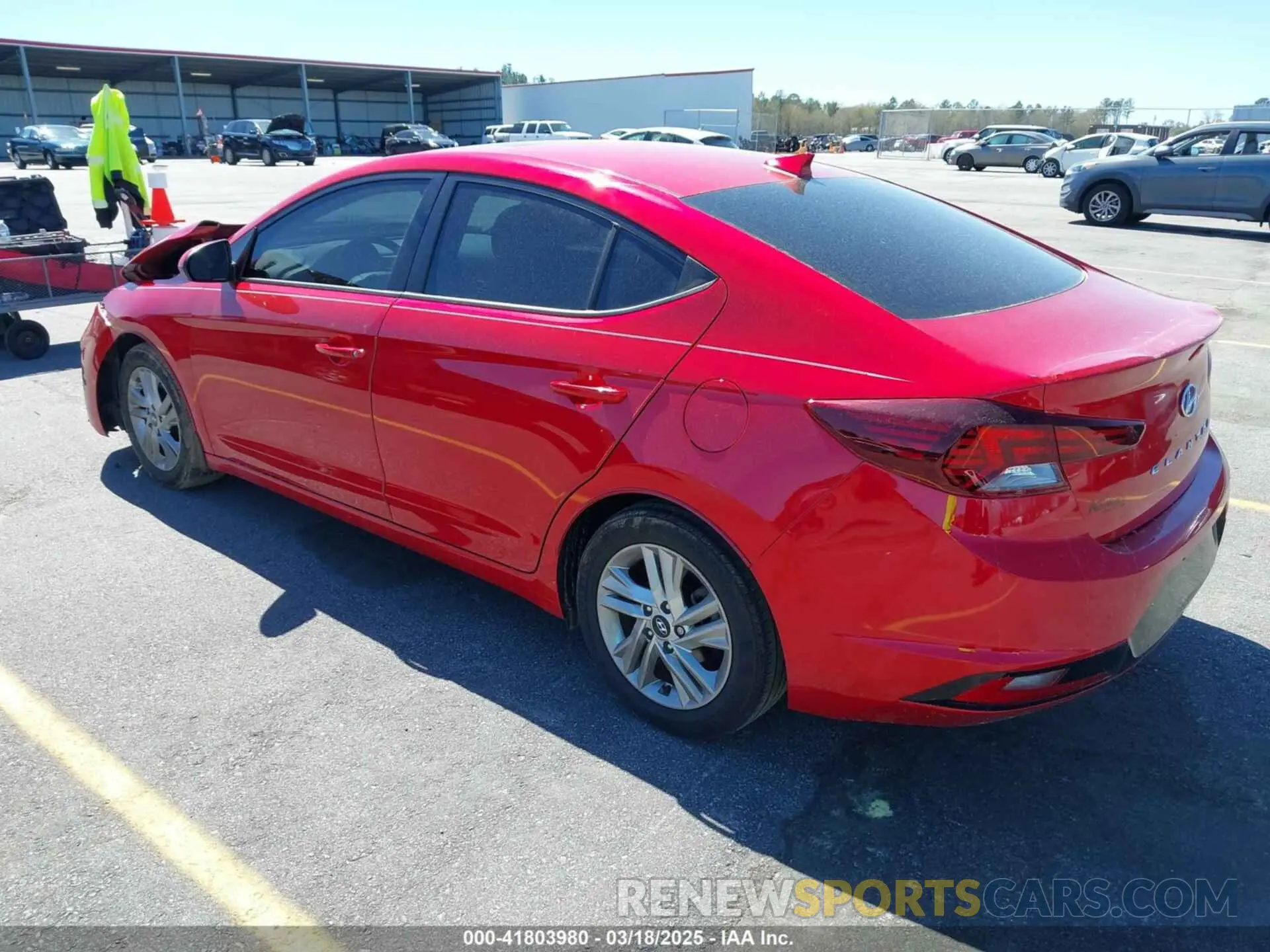 3 Photograph of a damaged car 5NPD84LF2LH614637 HYUNDAI ELANTRA 2020