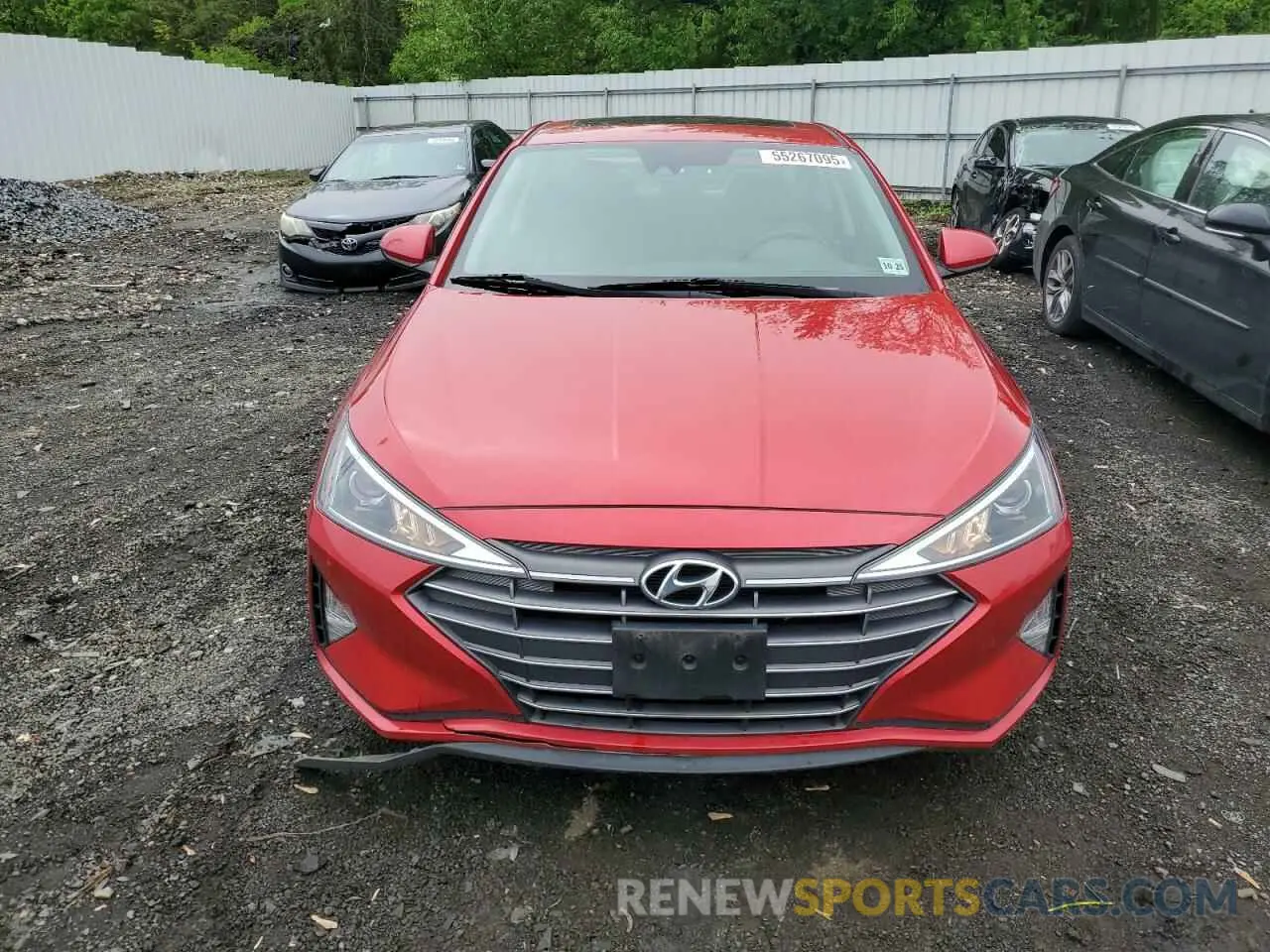5 Photograph of a damaged car 5NPD84LF2LH616016 HYUNDAI ELANTRA 2020
