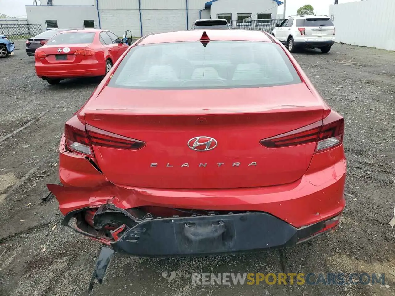 6 Photograph of a damaged car 5NPD84LF2LH616016 HYUNDAI ELANTRA 2020