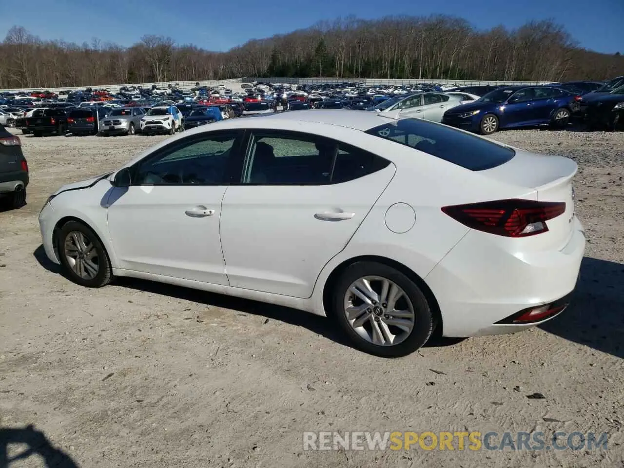 2 Photograph of a damaged car 5NPD84LF2LH618364 HYUNDAI ELANTRA 2020