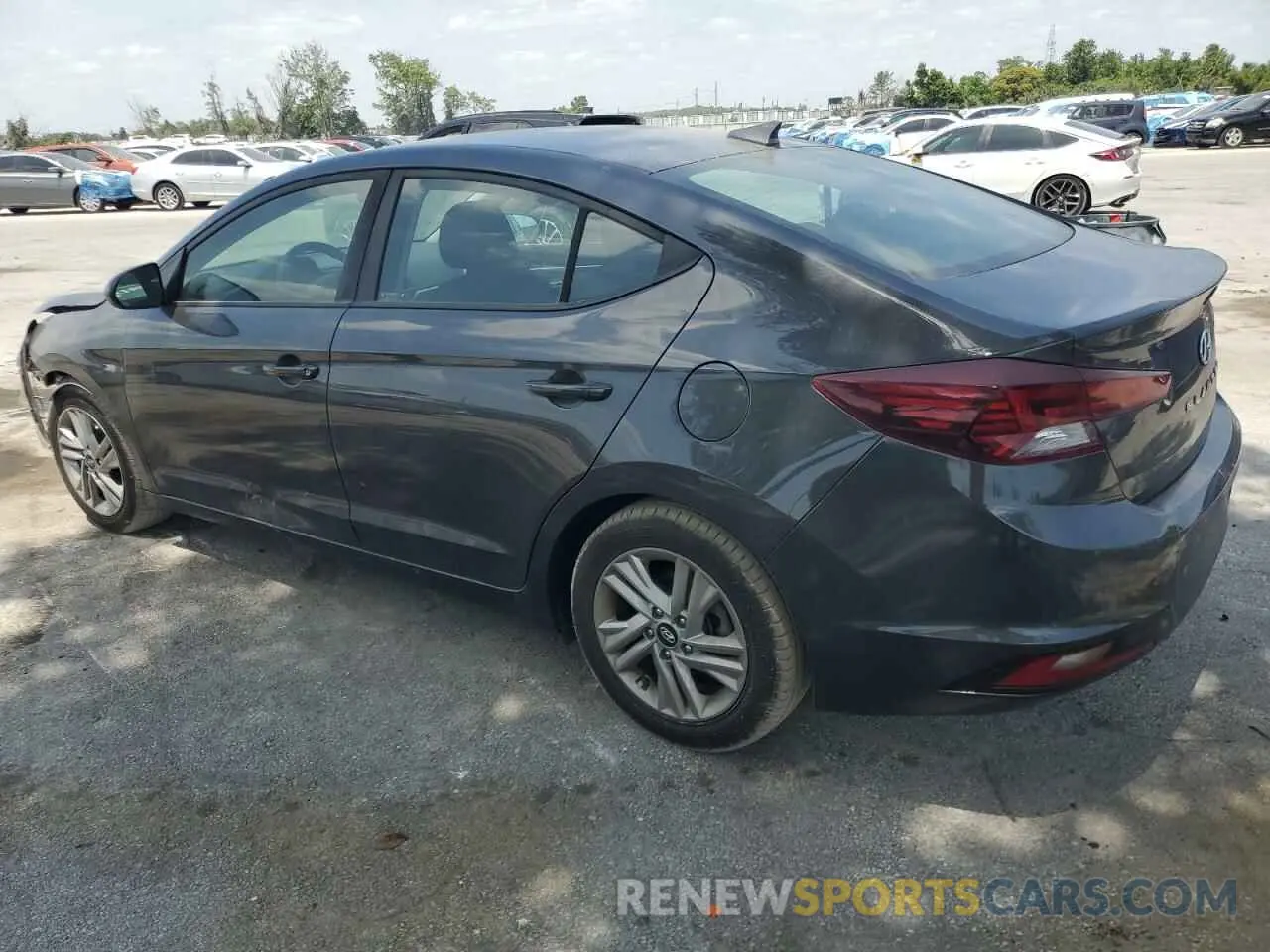 2 Photograph of a damaged car 5NPD84LF2LH622057 HYUNDAI ELANTRA 2020