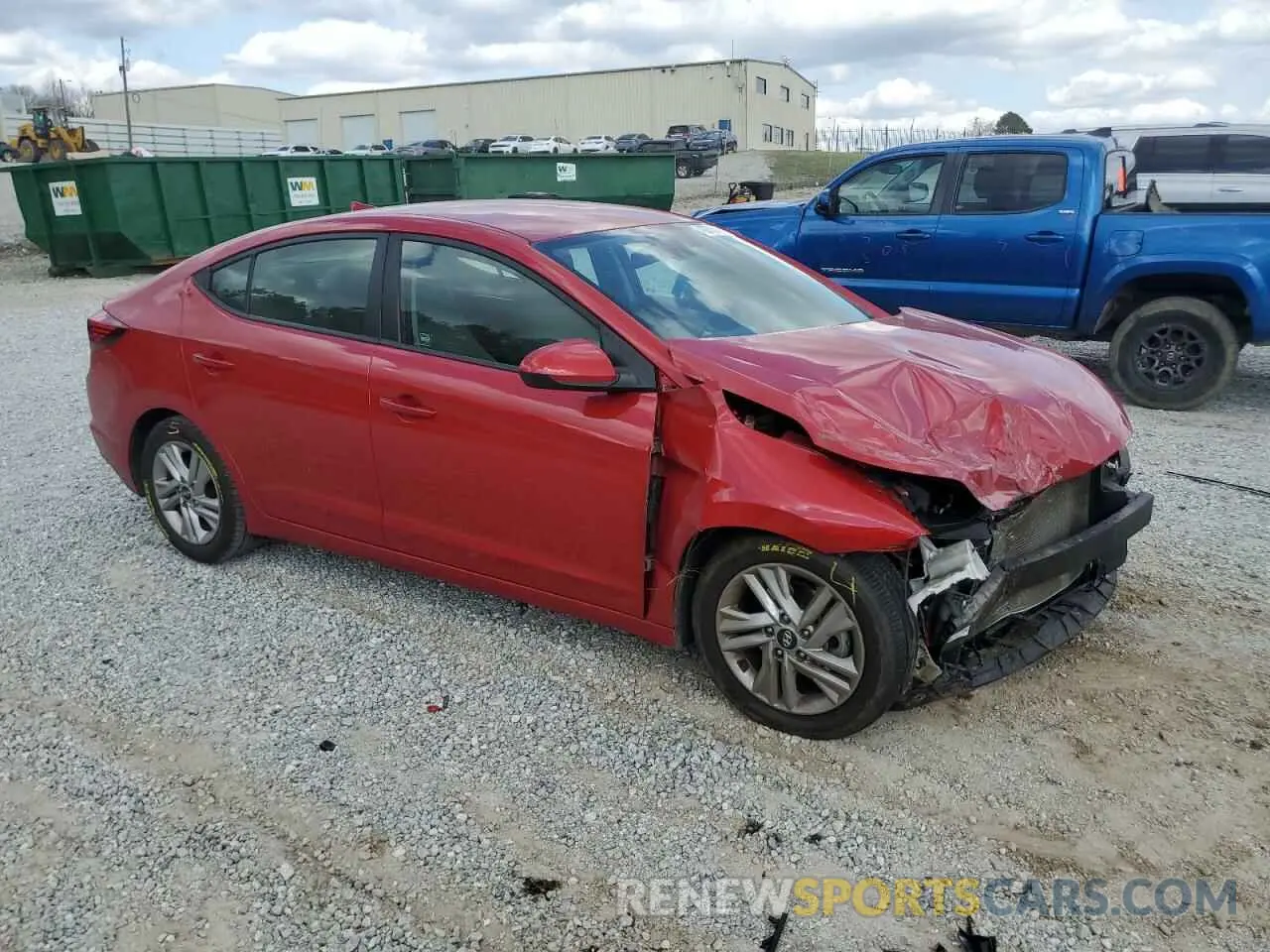 4 Photograph of a damaged car 5NPD84LF2LH623869 HYUNDAI ELANTRA 2020