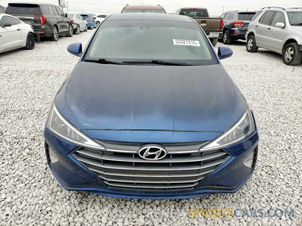5 Photograph of a damaged car 5NPD84LF2LH631065 HYUNDAI ELANTRA 2020