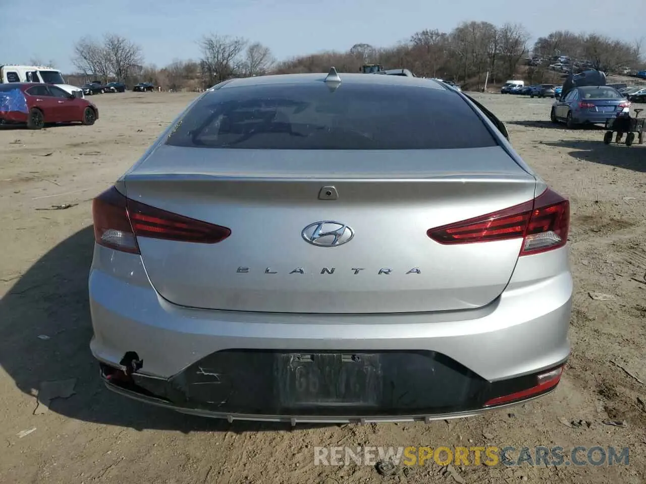 6 Photograph of a damaged car 5NPD84LF2LH631342 HYUNDAI ELANTRA 2020