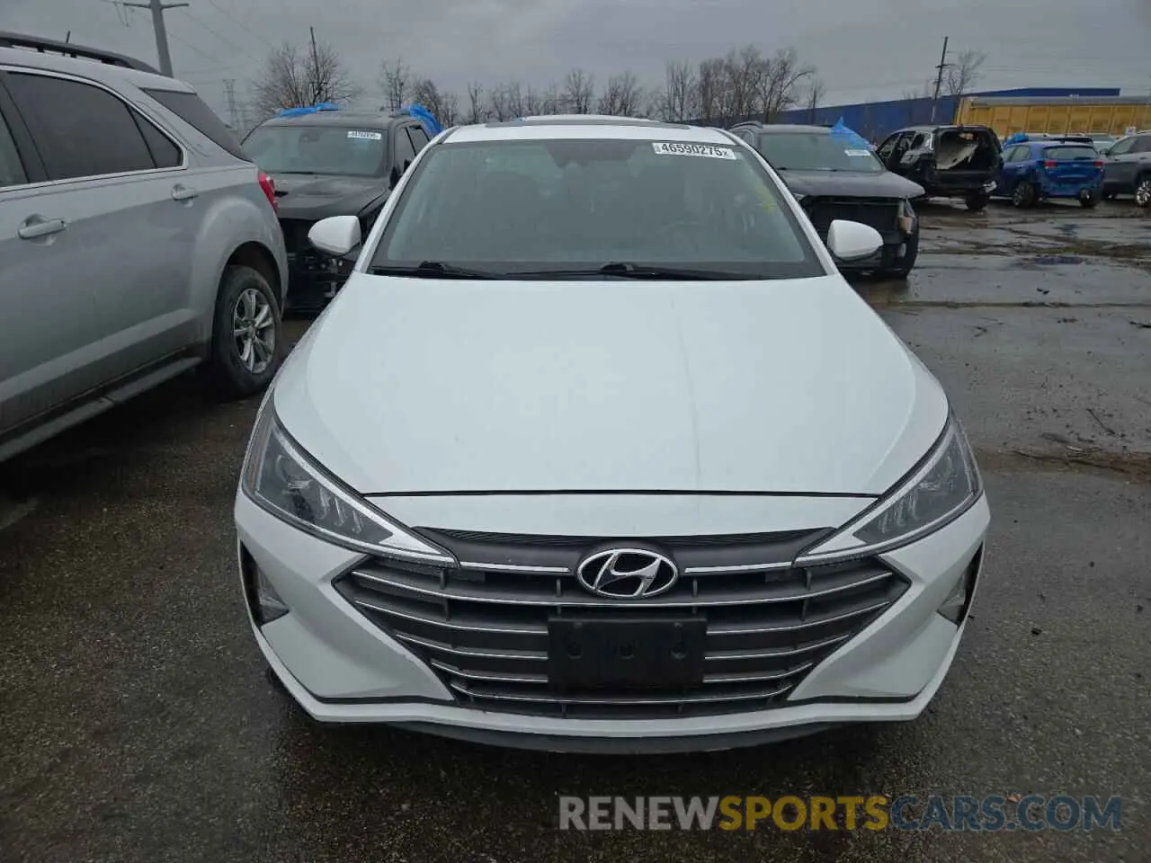 5 Photograph of a damaged car 5NPD84LF3LH503353 HYUNDAI ELANTRA 2020