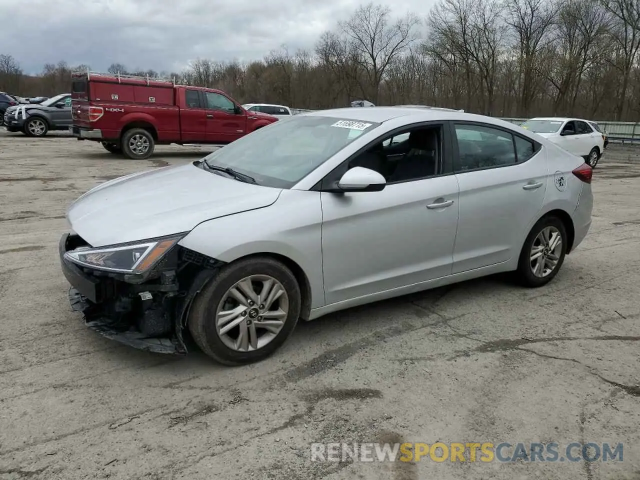 1 Photograph of a damaged car 5NPD84LF3LH509654 HYUNDAI ELANTRA 2020