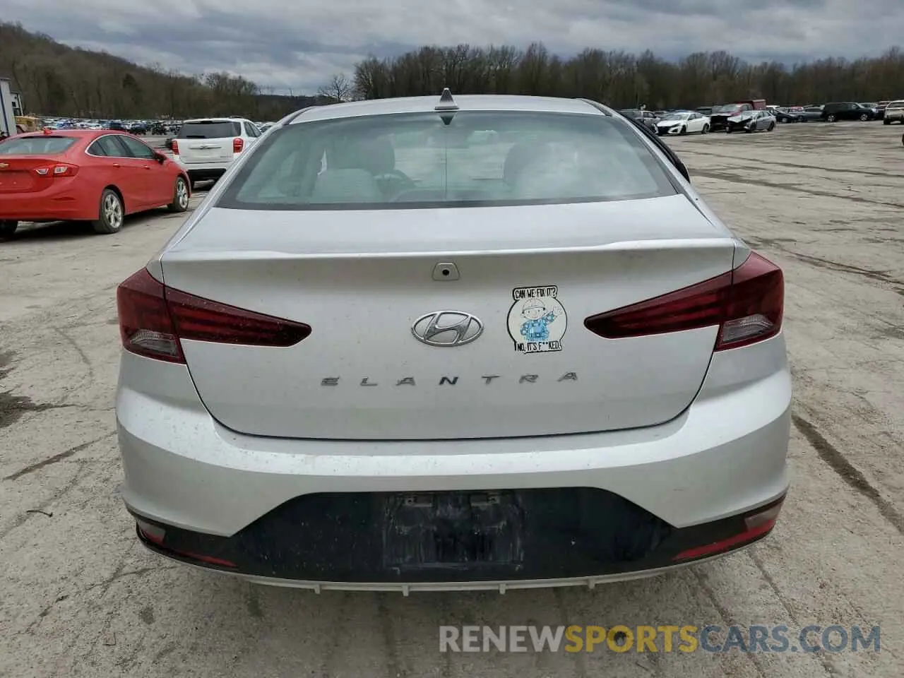6 Photograph of a damaged car 5NPD84LF3LH509654 HYUNDAI ELANTRA 2020