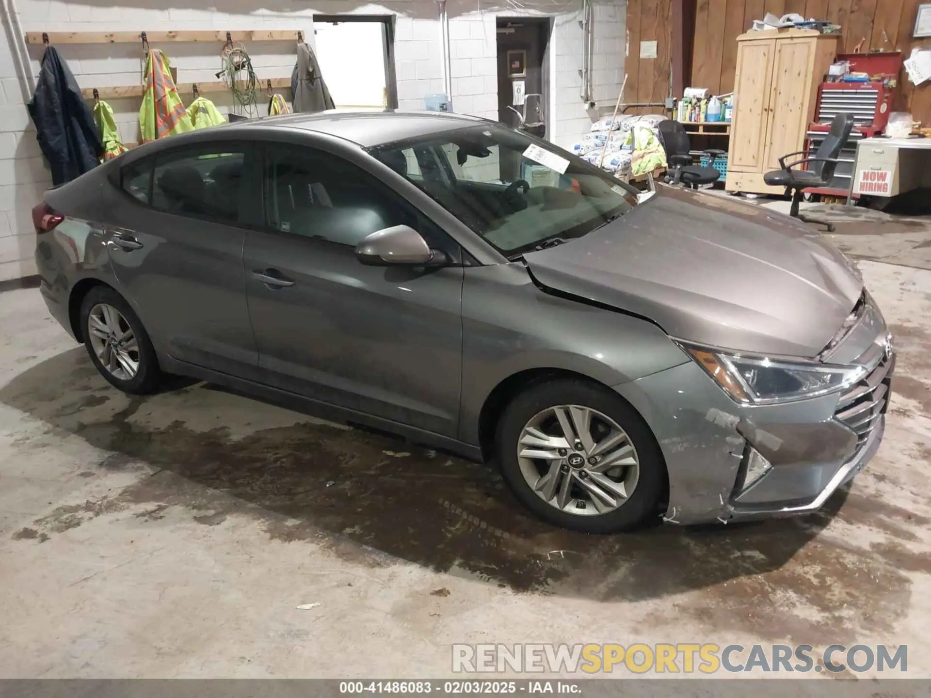 1 Photograph of a damaged car 5NPD84LF3LH528558 HYUNDAI ELANTRA 2020