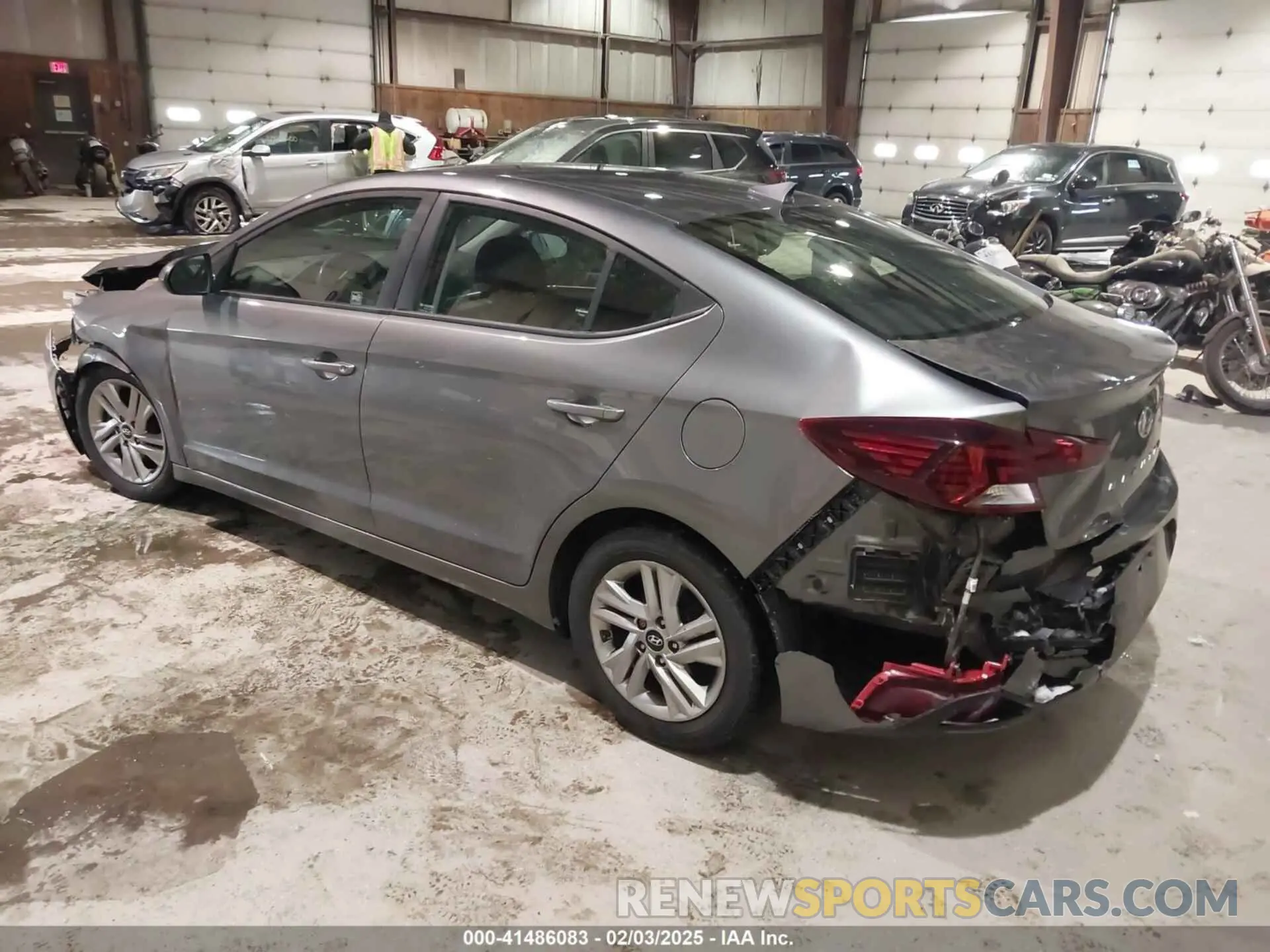 3 Photograph of a damaged car 5NPD84LF3LH528558 HYUNDAI ELANTRA 2020