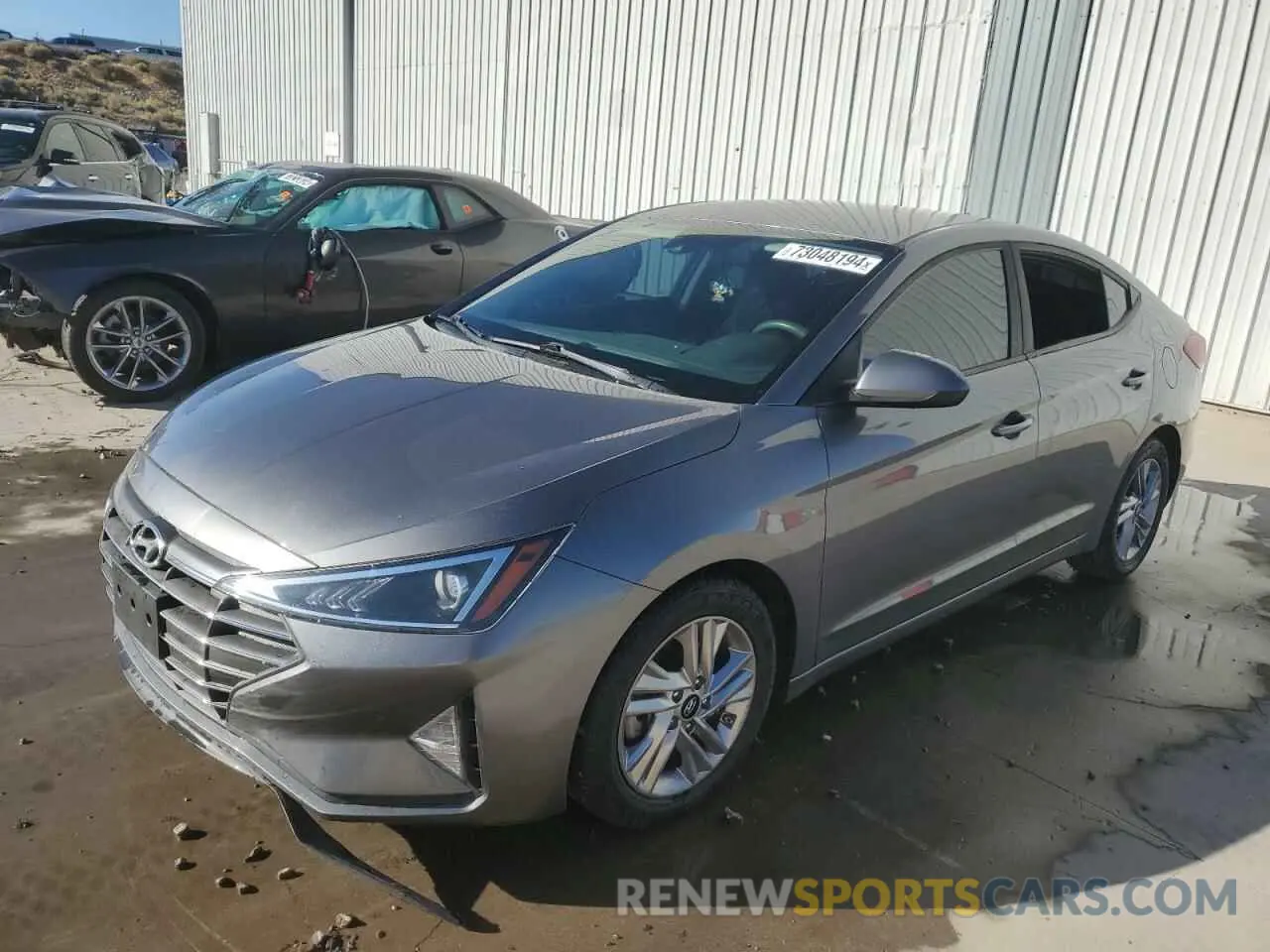 1 Photograph of a damaged car 5NPD84LF3LH534828 HYUNDAI ELANTRA 2020
