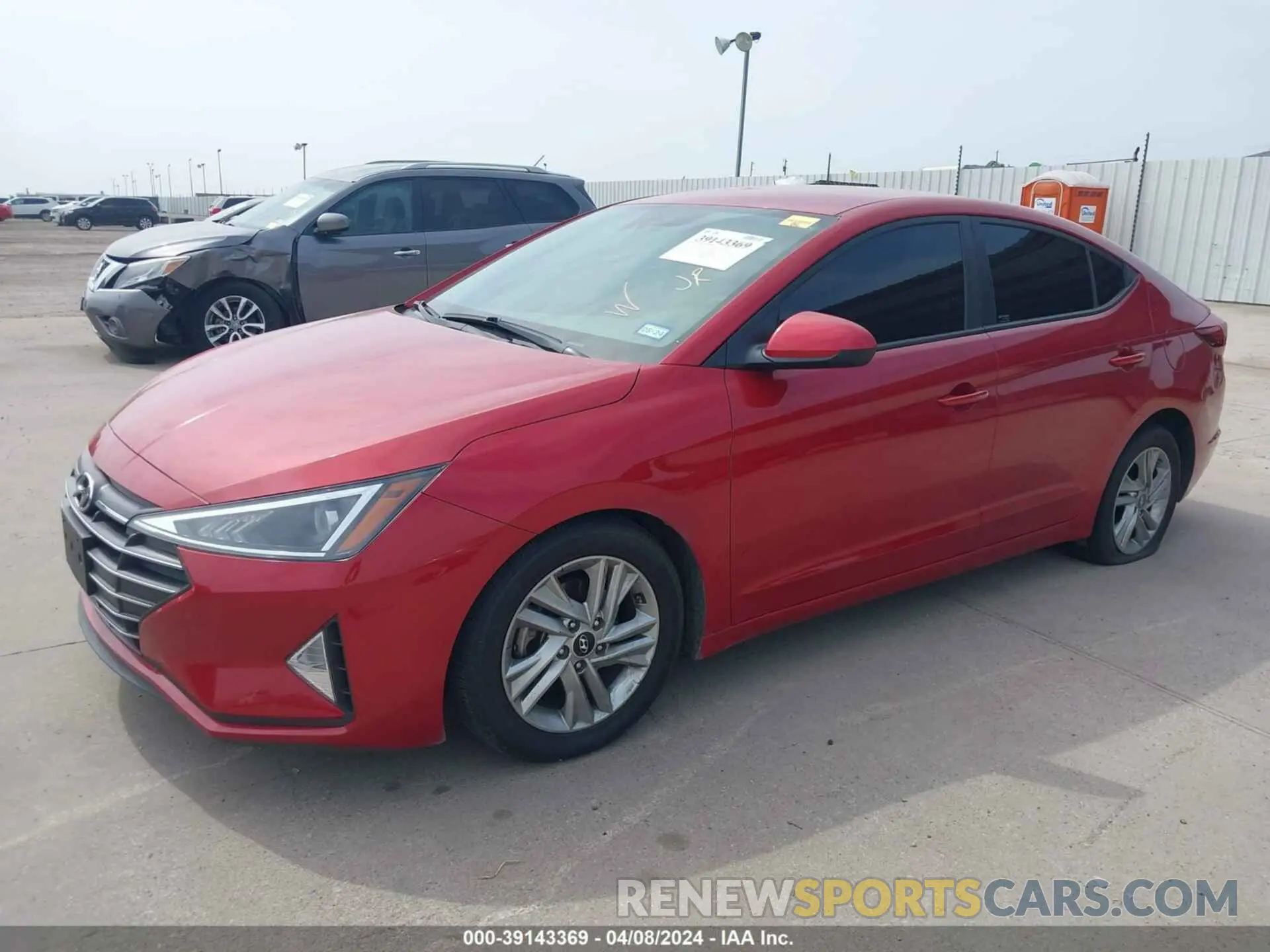 2 Photograph of a damaged car 5NPD84LF3LH538376 HYUNDAI ELANTRA 2020