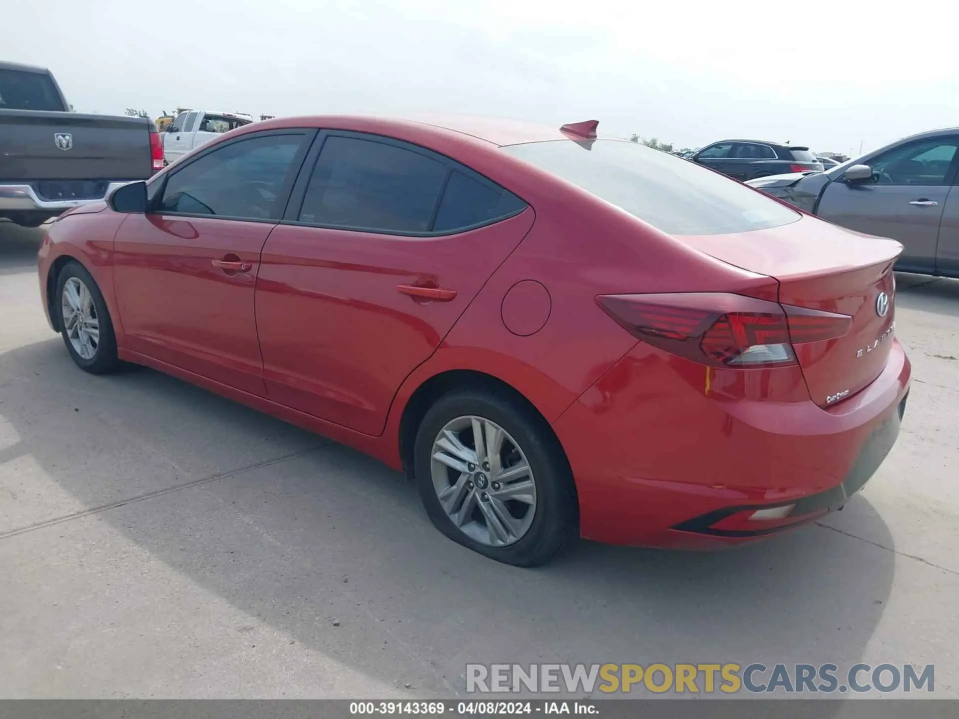 3 Photograph of a damaged car 5NPD84LF3LH538376 HYUNDAI ELANTRA 2020