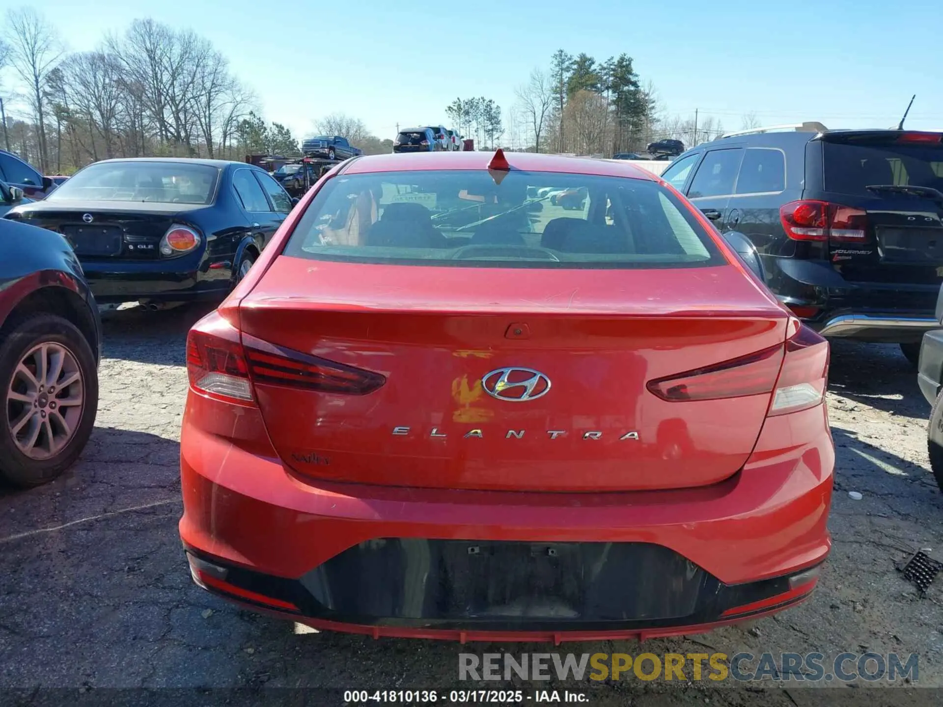 15 Photograph of a damaged car 5NPD84LF3LH538619 HYUNDAI ELANTRA 2020