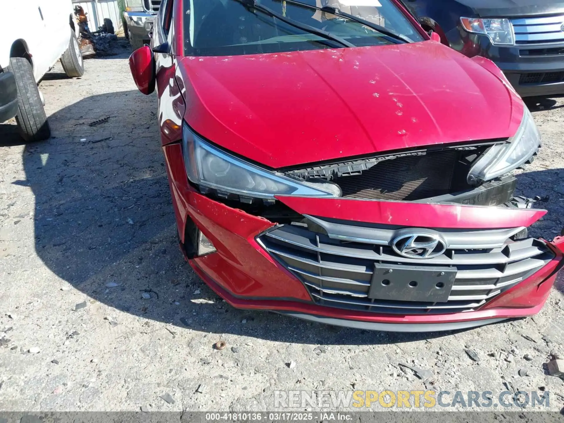16 Photograph of a damaged car 5NPD84LF3LH538619 HYUNDAI ELANTRA 2020