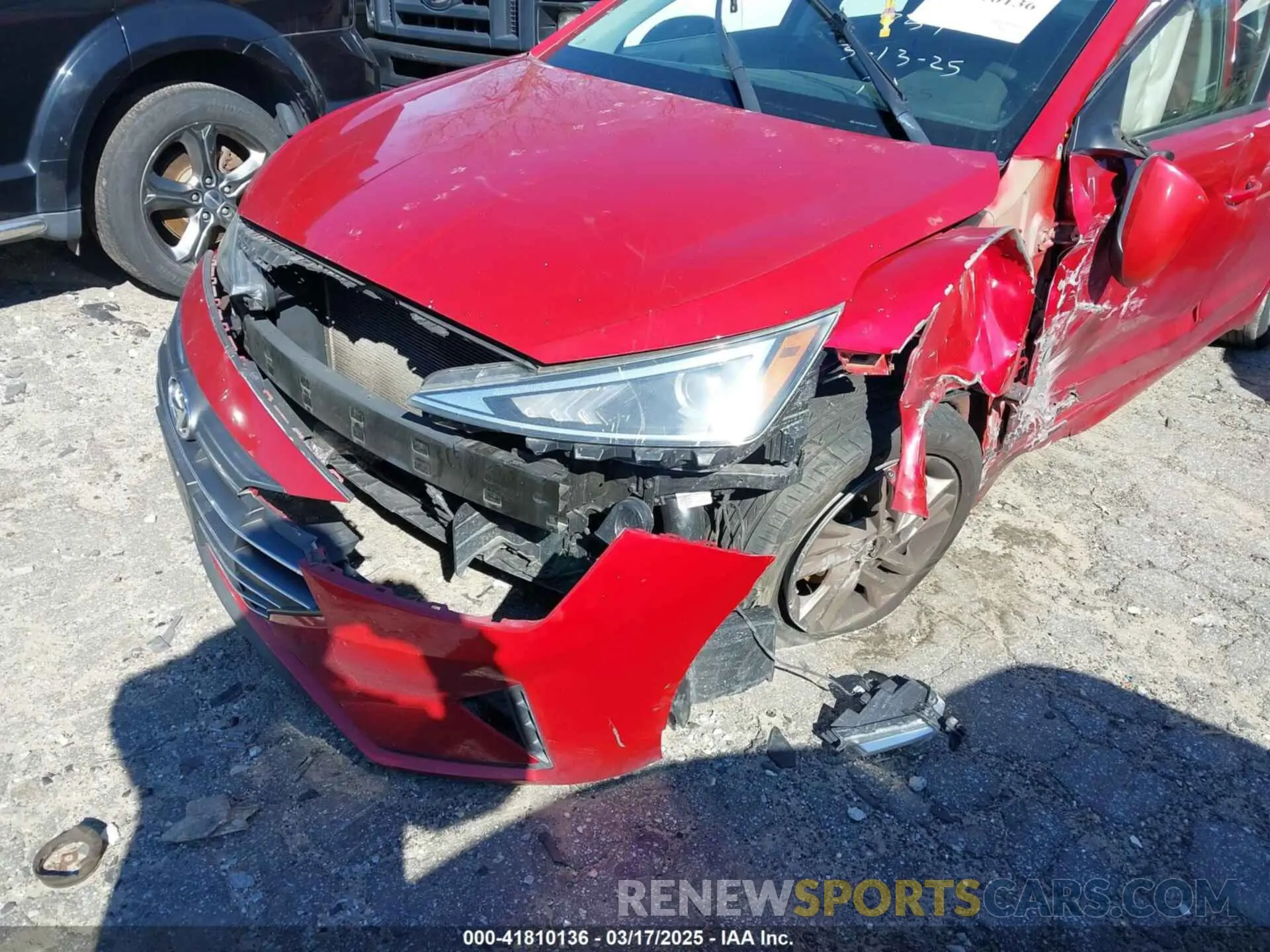 6 Photograph of a damaged car 5NPD84LF3LH538619 HYUNDAI ELANTRA 2020