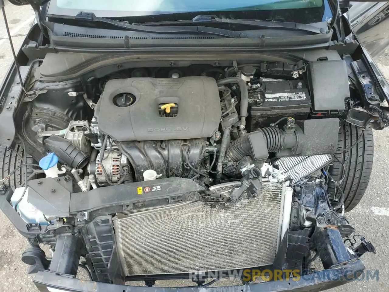 11 Photograph of a damaged car 5NPD84LF3LH554710 HYUNDAI ELANTRA 2020