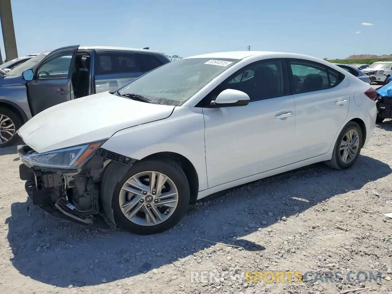 1 Photograph of a damaged car 5NPD84LF3LH559891 HYUNDAI ELANTRA 2020