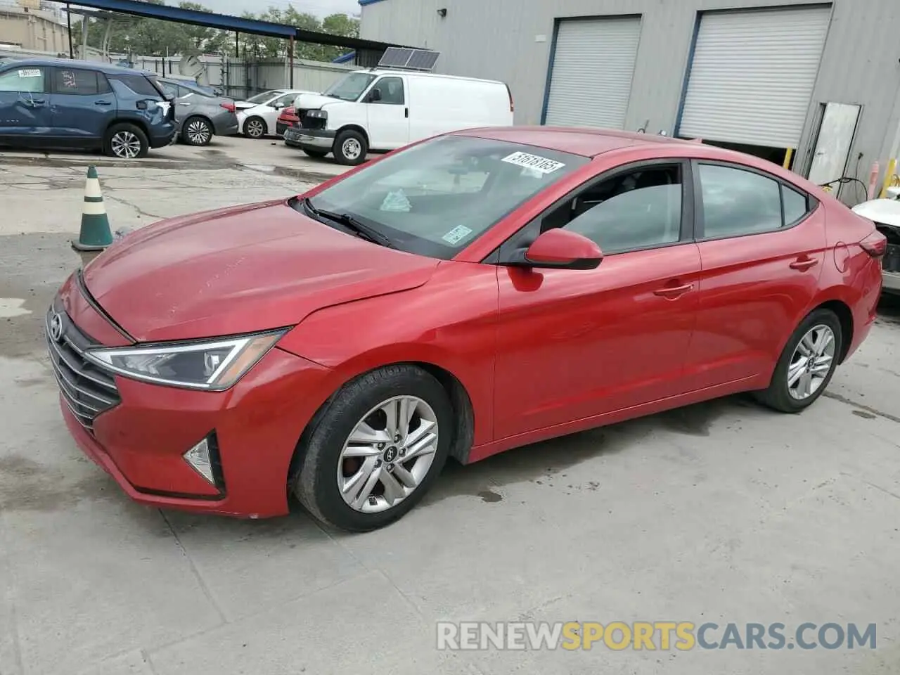 1 Photograph of a damaged car 5NPD84LF3LH569353 HYUNDAI ELANTRA 2020