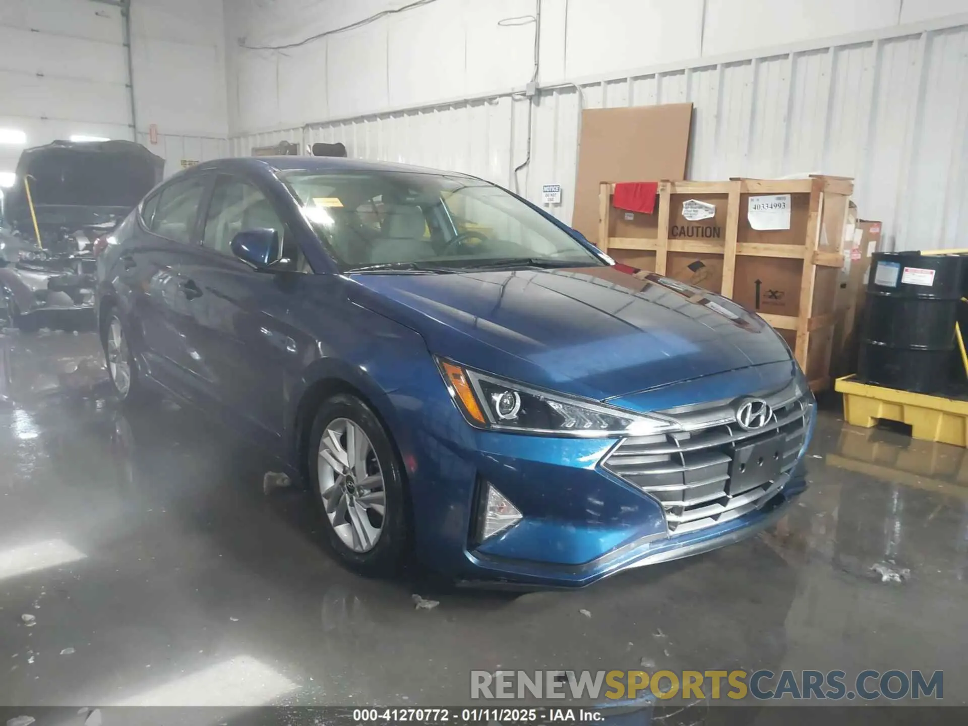 1 Photograph of a damaged car 5NPD84LF3LH569739 HYUNDAI ELANTRA 2020