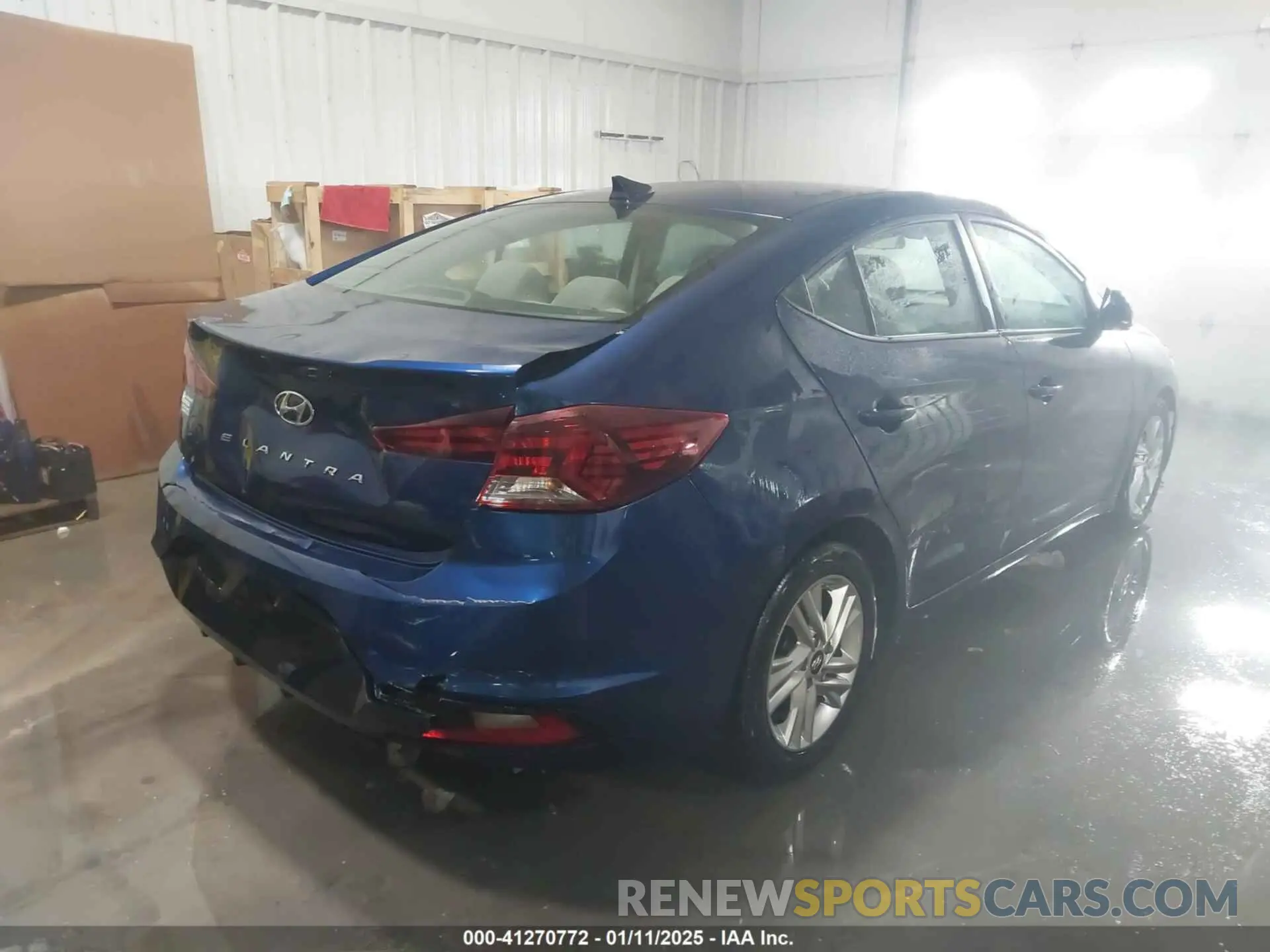 4 Photograph of a damaged car 5NPD84LF3LH569739 HYUNDAI ELANTRA 2020