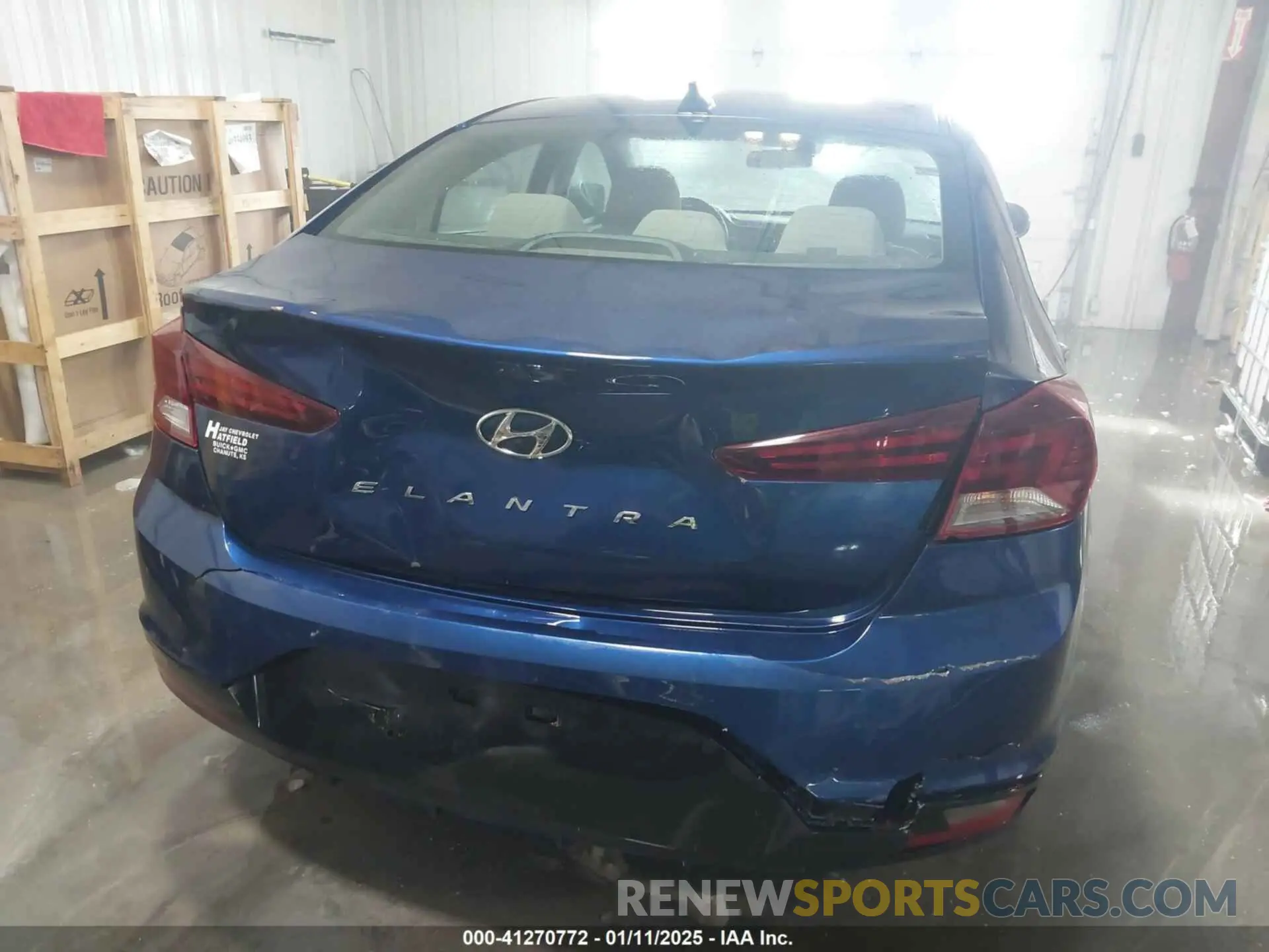 6 Photograph of a damaged car 5NPD84LF3LH569739 HYUNDAI ELANTRA 2020