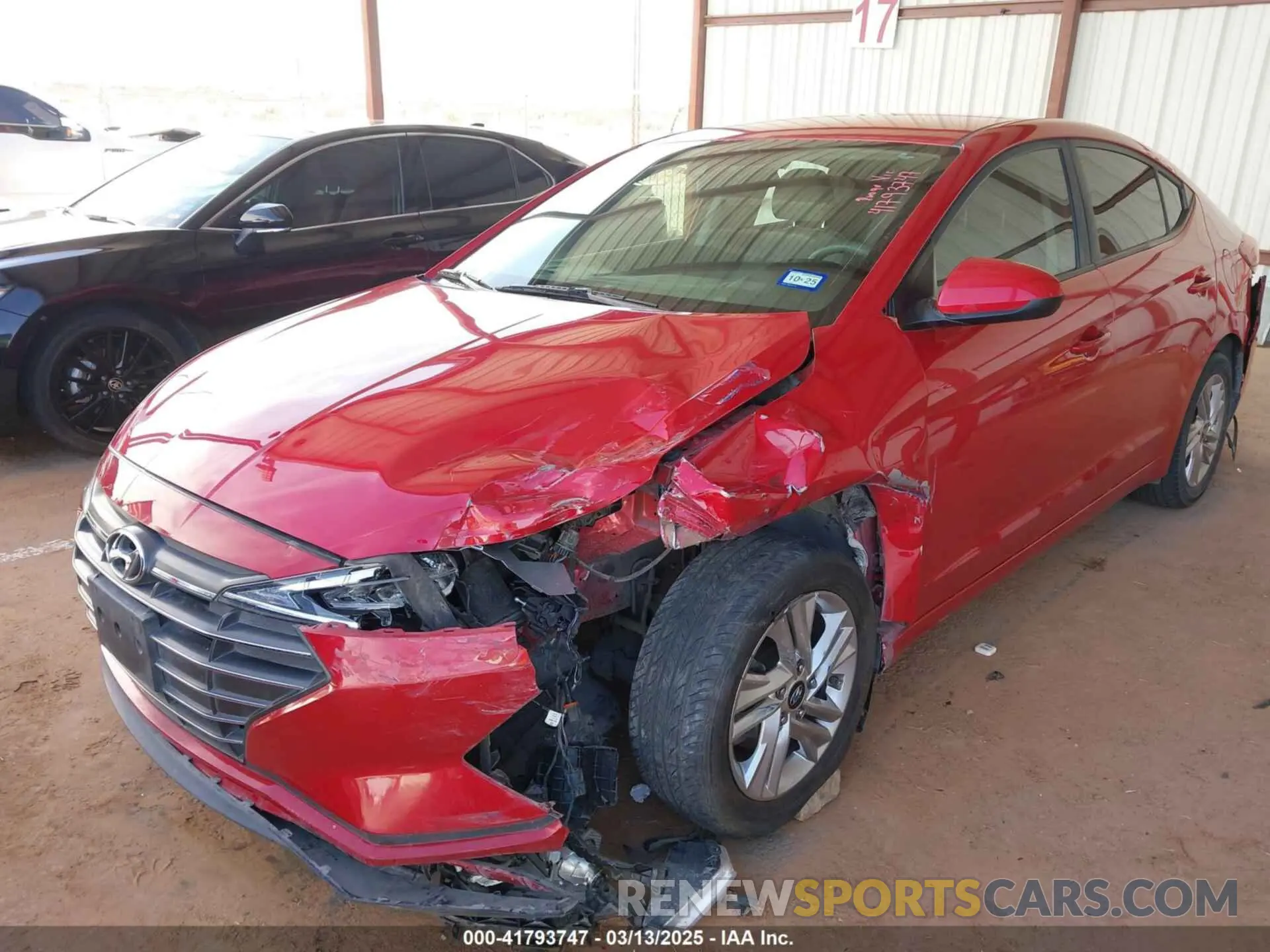 6 Photograph of a damaged car 5NPD84LF3LH572060 HYUNDAI ELANTRA 2020