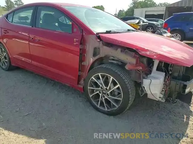 13 Photograph of a damaged car 5NPD84LF3LH573807 HYUNDAI ELANTRA 2020
