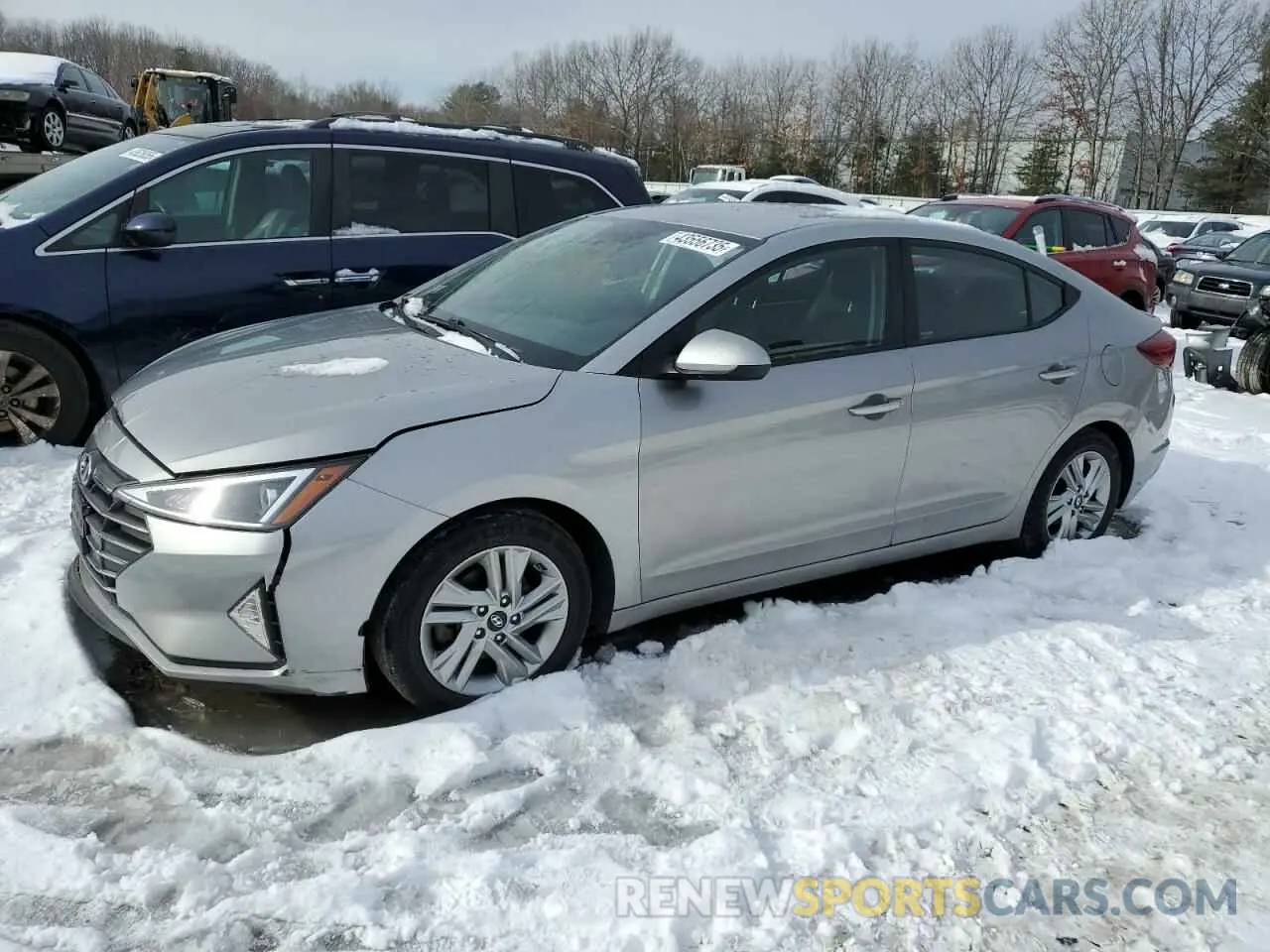1 Photograph of a damaged car 5NPD84LF3LH576691 HYUNDAI ELANTRA 2020