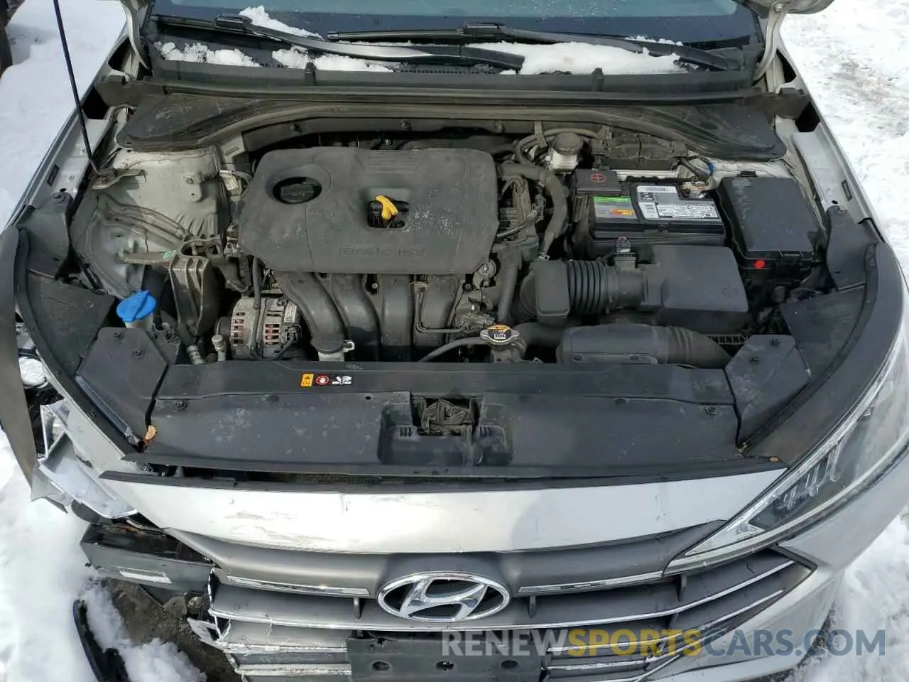 11 Photograph of a damaged car 5NPD84LF3LH576691 HYUNDAI ELANTRA 2020