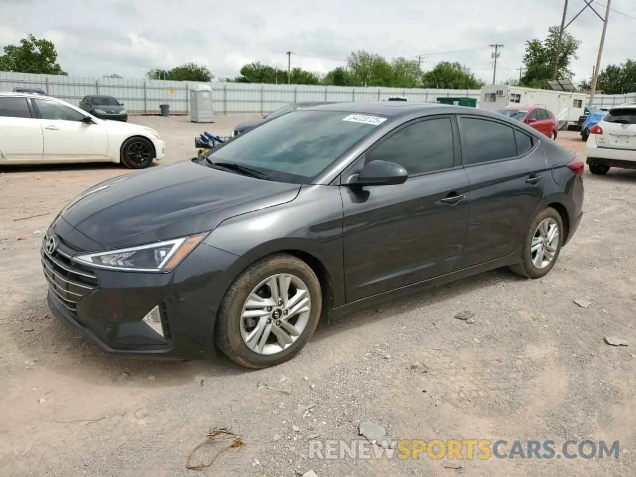 1 Photograph of a damaged car 5NPD84LF3LH584189 HYUNDAI ELANTRA 2020