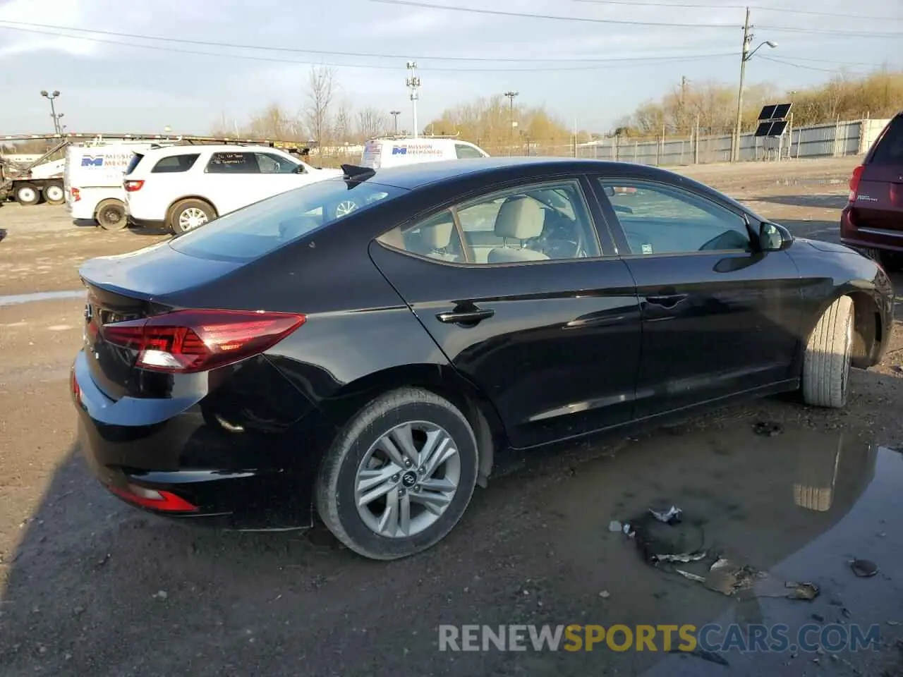 3 Photograph of a damaged car 5NPD84LF3LH593538 HYUNDAI ELANTRA 2020