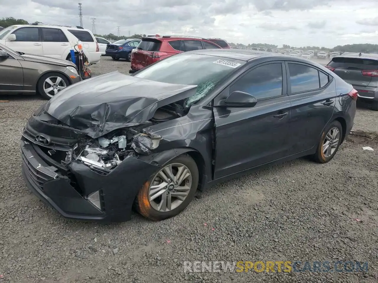 1 Photograph of a damaged car 5NPD84LF3LH594852 HYUNDAI ELANTRA 2020