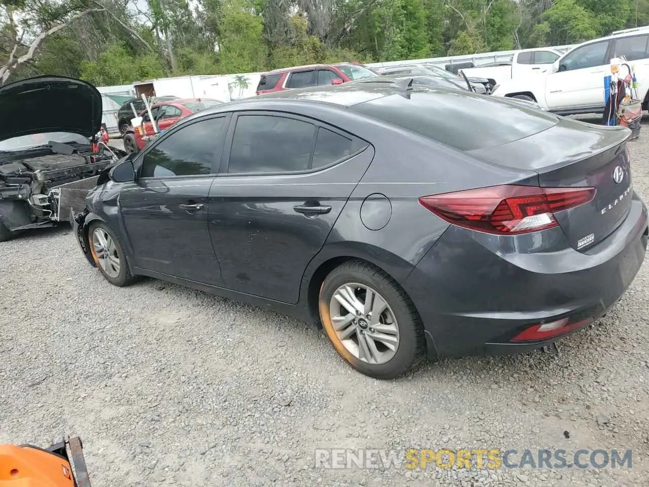 2 Photograph of a damaged car 5NPD84LF3LH594852 HYUNDAI ELANTRA 2020