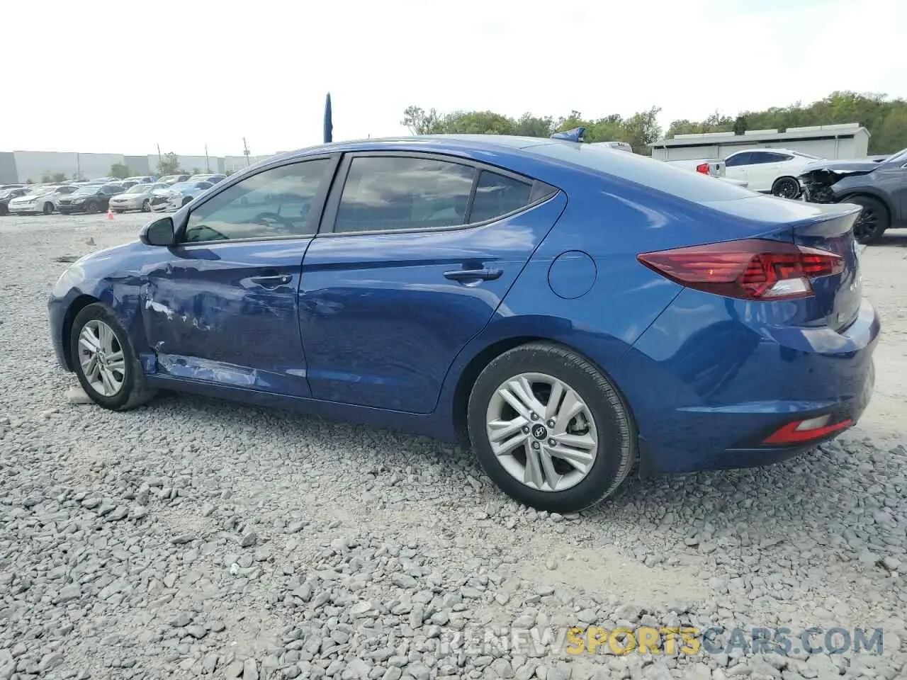 2 Photograph of a damaged car 5NPD84LF3LH595953 HYUNDAI ELANTRA 2020