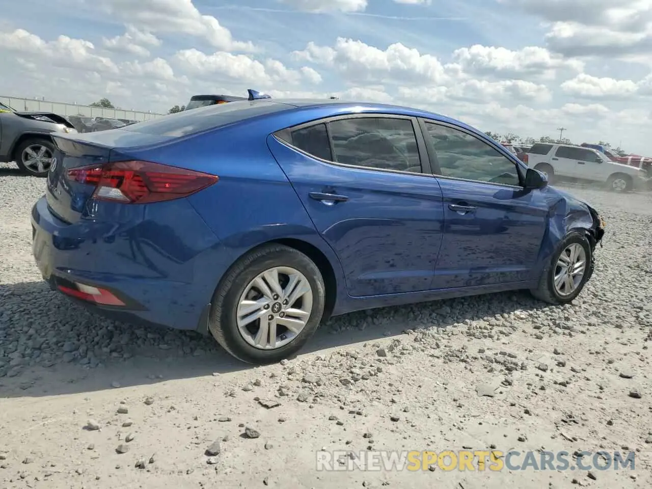 3 Photograph of a damaged car 5NPD84LF3LH595953 HYUNDAI ELANTRA 2020