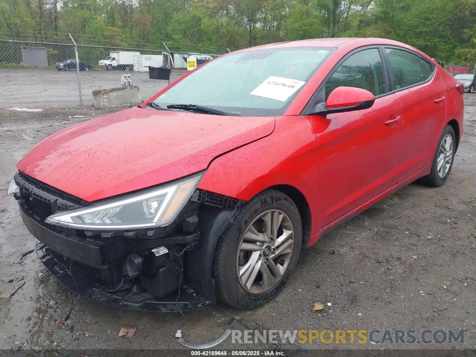 2 Photograph of a damaged car 5NPD84LF3LH626392 HYUNDAI ELANTRA 2020