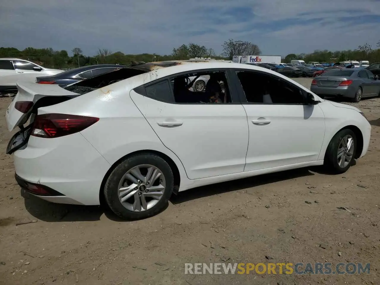 3 Photograph of a damaged car 5NPD84LF3LH630507 HYUNDAI ELANTRA 2020